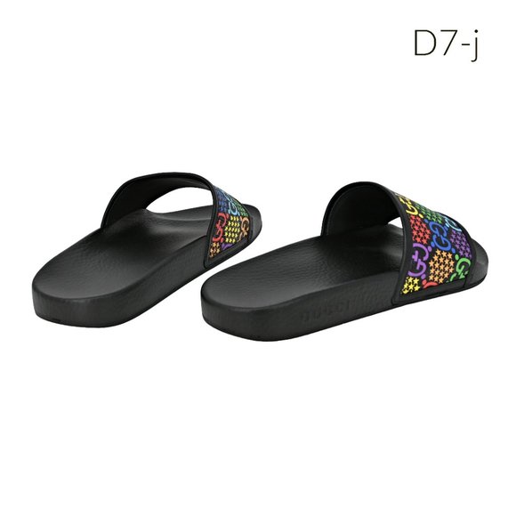 Gucci Men\'s GG Psychedelic Slide Sandals main image 4